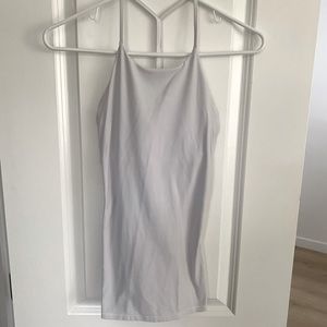 Lululemon Power Tank, high rise neckline
